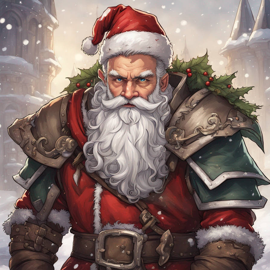 Armored Santa Claus by SP1D3RS0N1C on DeviantArt