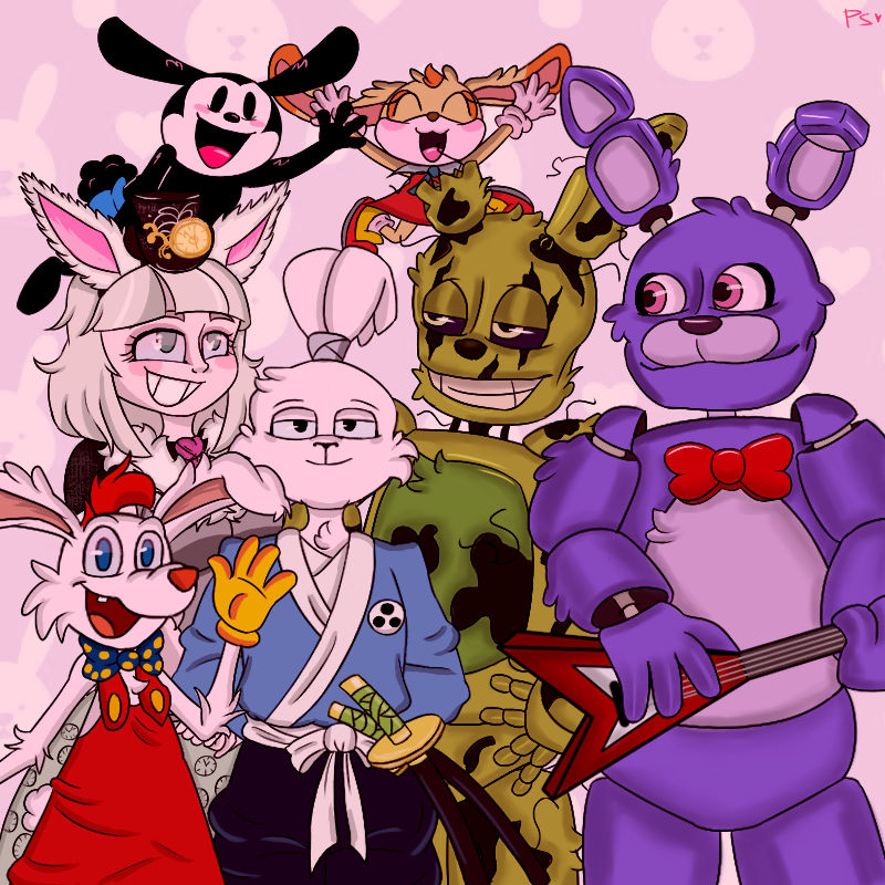 just rabbits by Marimiller55 on DeviantArt