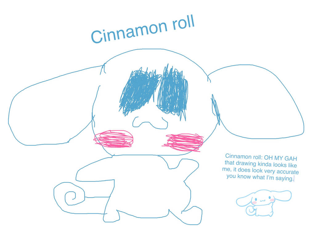 Cinnamon roll from Sanrio by MaxCkittycat on DeviantArt