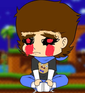 Sad Connor the waffle.exe crying blood