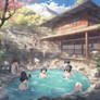 Cute Anime Hotsprings
