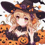 Cute Anime Halloween Girl