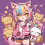 Jazzy girl Neko cat