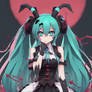 demonic Hatsune Miku