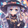 Cute anime jazzy girl mystic