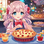 Cute Anime jazzy girl pie