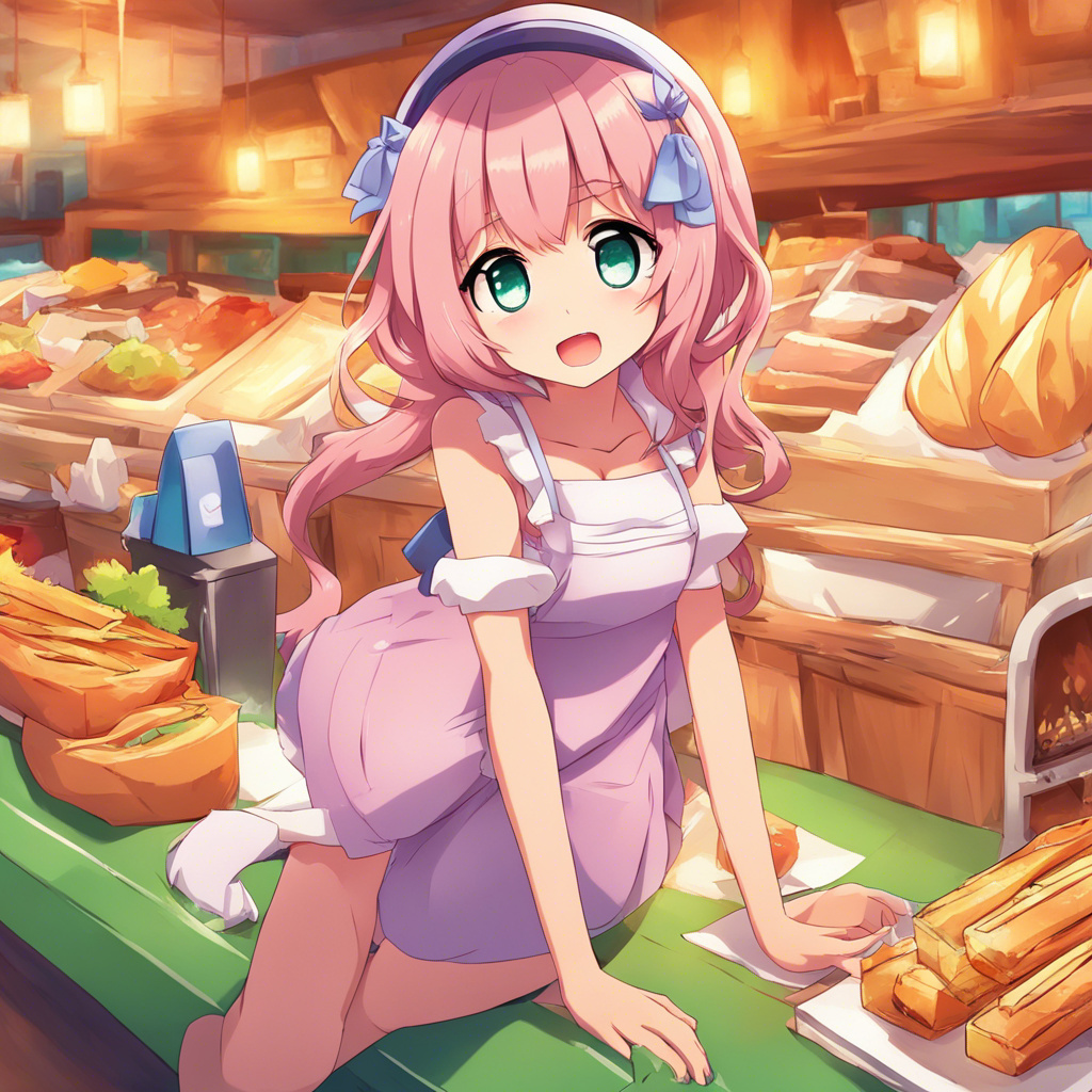 Cute Anime Jazzy Girl baguette