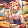 Cute Anime Jazzy Girl Burrito