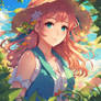 Cute Anime Jazzy Girl naturephoto