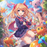 Cute Anime Jazzy Girl Fantasycreatures