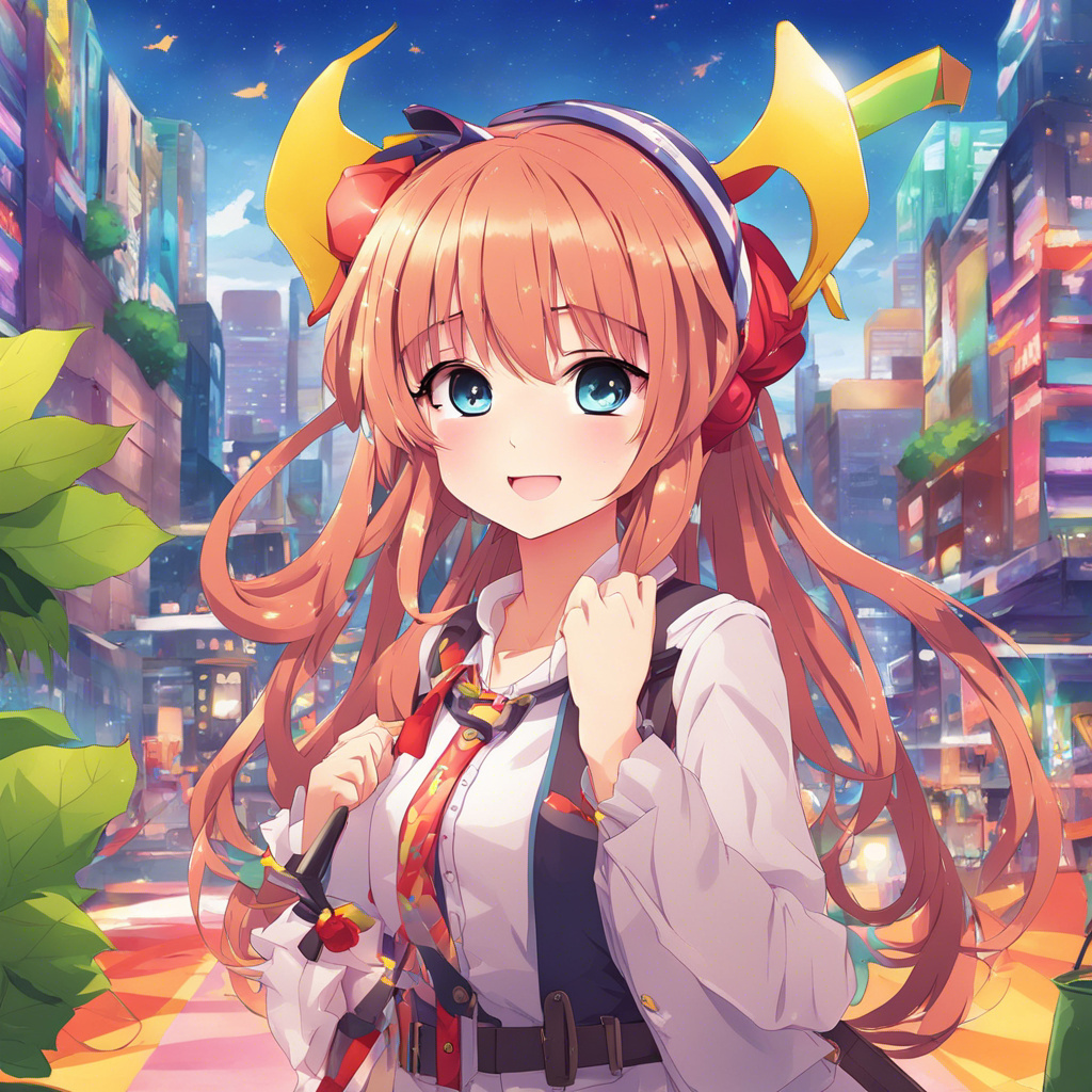 Cute Anime Jazzy Girl Outfield