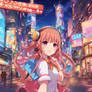 Cute Anime Jazzy Girl beammeup