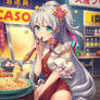 Cute Anime Jazzy Girl Fried rice
