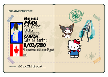 Max's DA Passport
