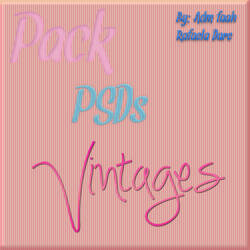 Pack de PSD's vintages