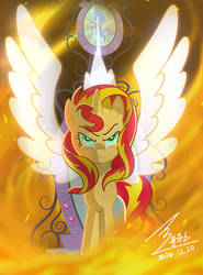 MLP The fall of Sunset shimmer