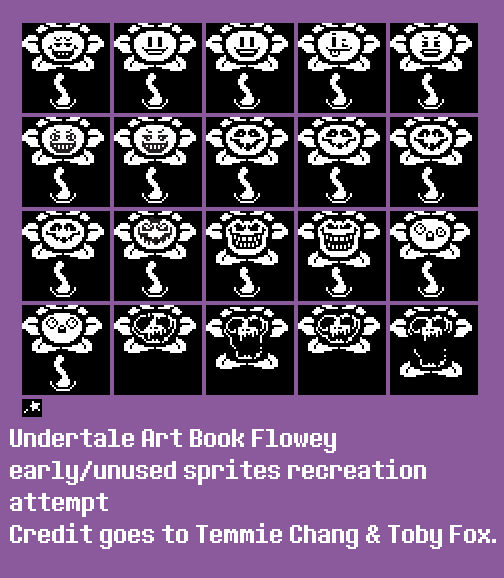 Undertale Flowy UNDERTALE Art Book Flowey Recreation Attempt by zymen33 on DeviantArt