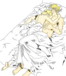 Ruki x Reita - I love to share my bed with you.