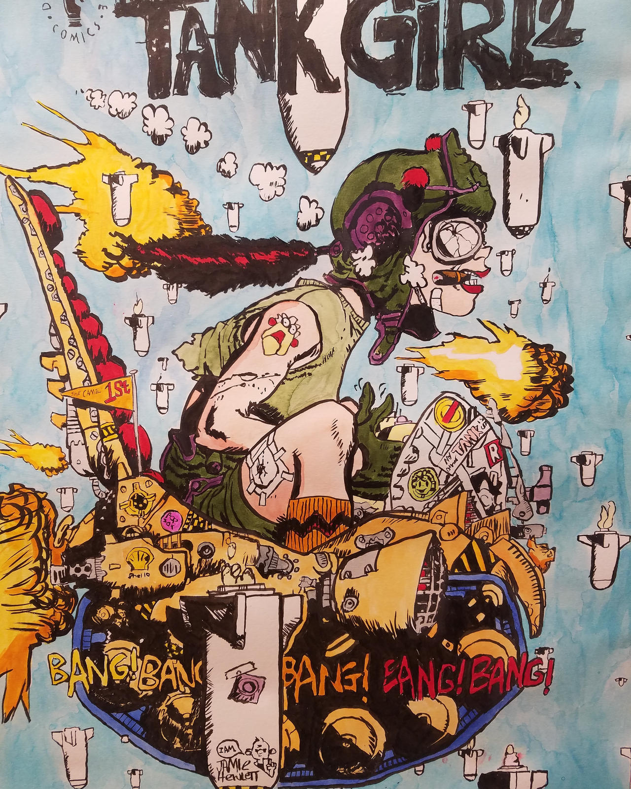 Tank Girl By Mannyelia On DeviantArt tank-girl-by-mannyelia-on-deviantart