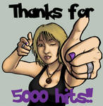 Thanks for 5ooo Hits by Sayurl