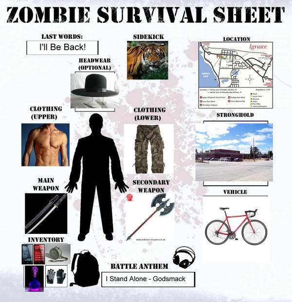 Zombie Survival MEME by calvin-genereux on DeviantArt
