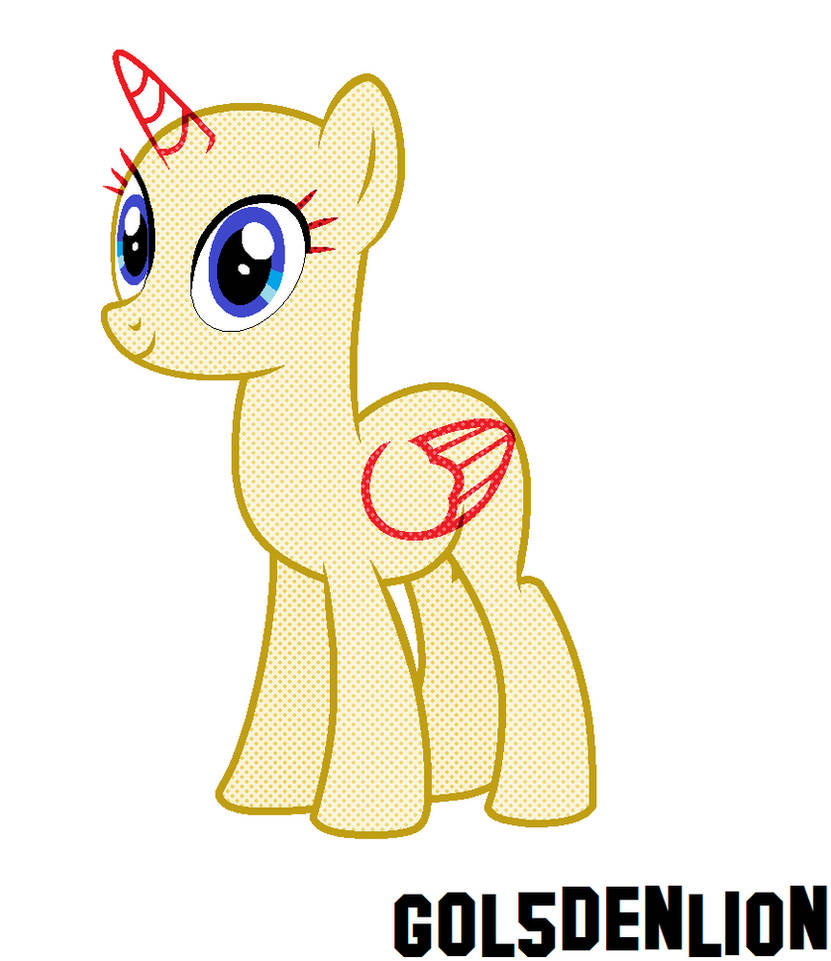 Mlp Pouting Base Mlp base pop art by Gol5denlion on DeviantArt
