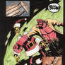 Hellboy vs. Santa Claus.