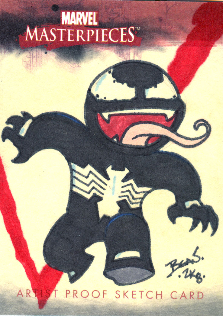 Marvel Sketch Proof- Venom.