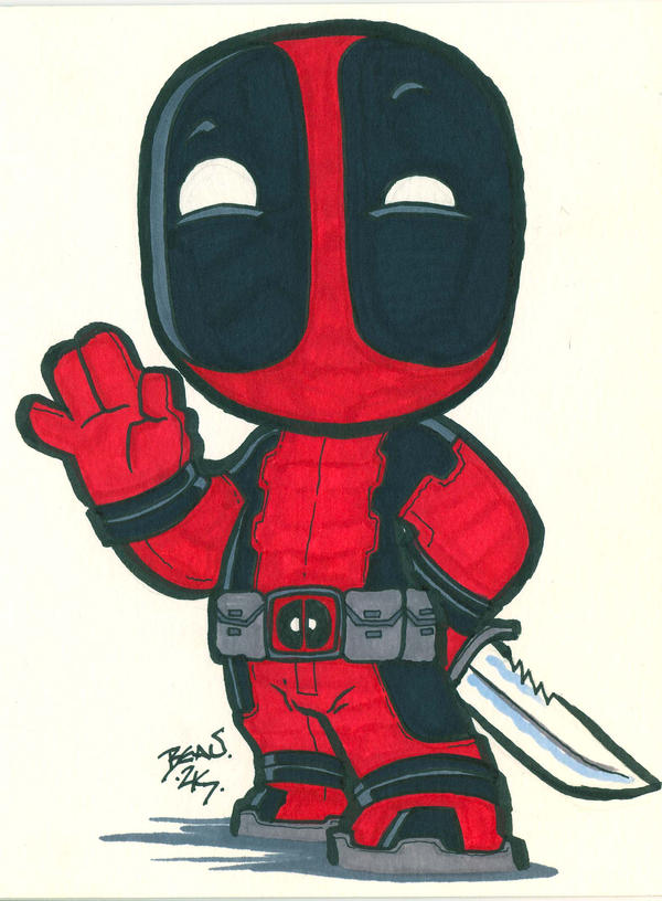 Chibi-Deadpool 4. by hedbonstudios on DeviantArt