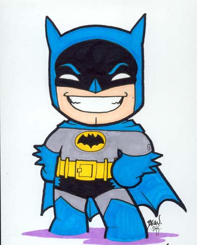 Chibi-Batman 3.