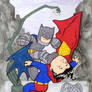 Chibi-Dark Knight Fight.