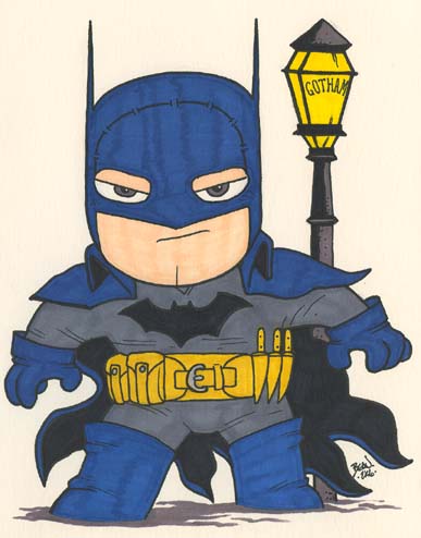 Chibi-Batman 6.