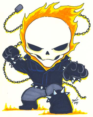 Chibi-Ghost Rider 2.