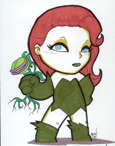 Chibi-Poison Ivy.