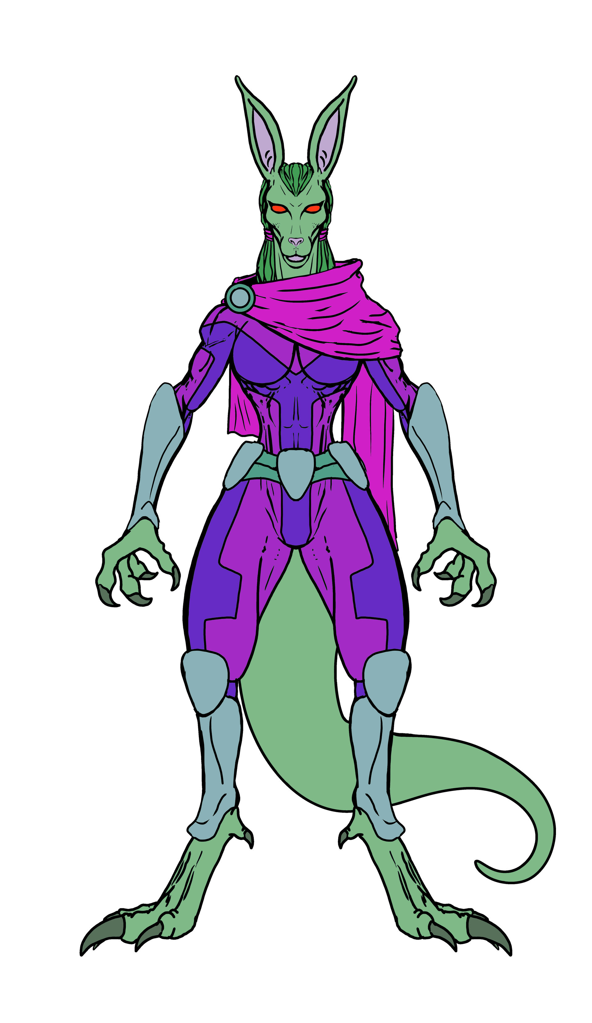 Human Female Roo Female A'Roo WIP by Evil-God-Chernabog on DeviantArt