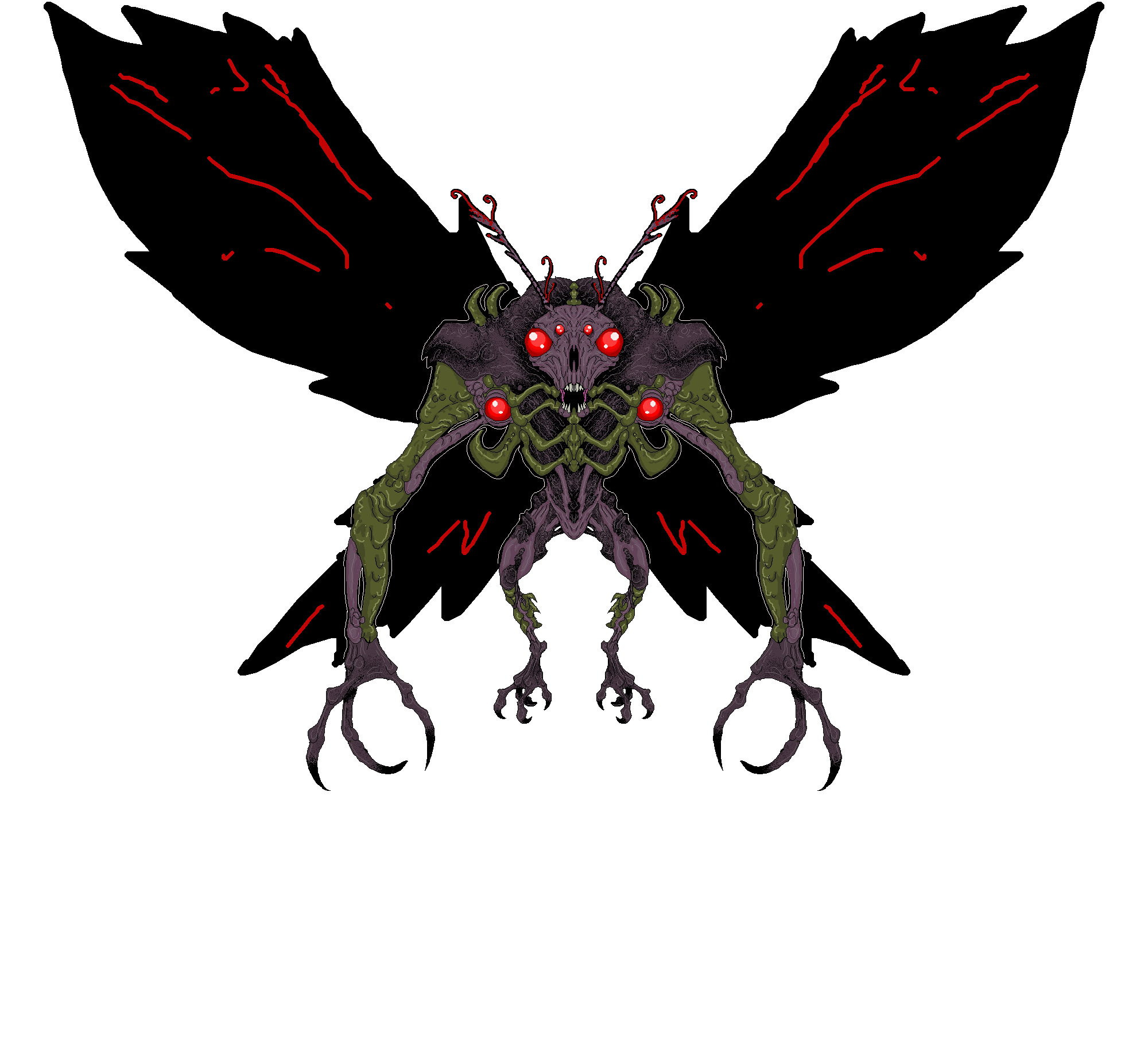 Mothman by Evil-God-Chernabog on DeviantArt