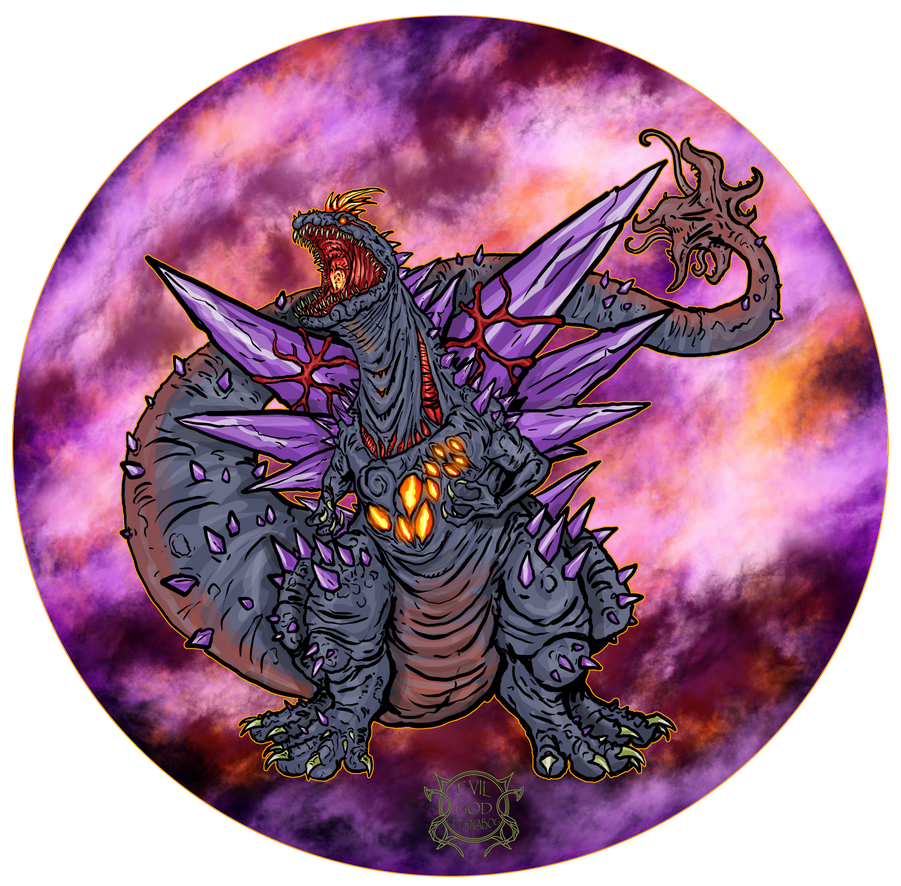 Shin Spacgodzilla Shin Spacegodzilla: commissioned by Evil-God-Chernabog on DeviantArt