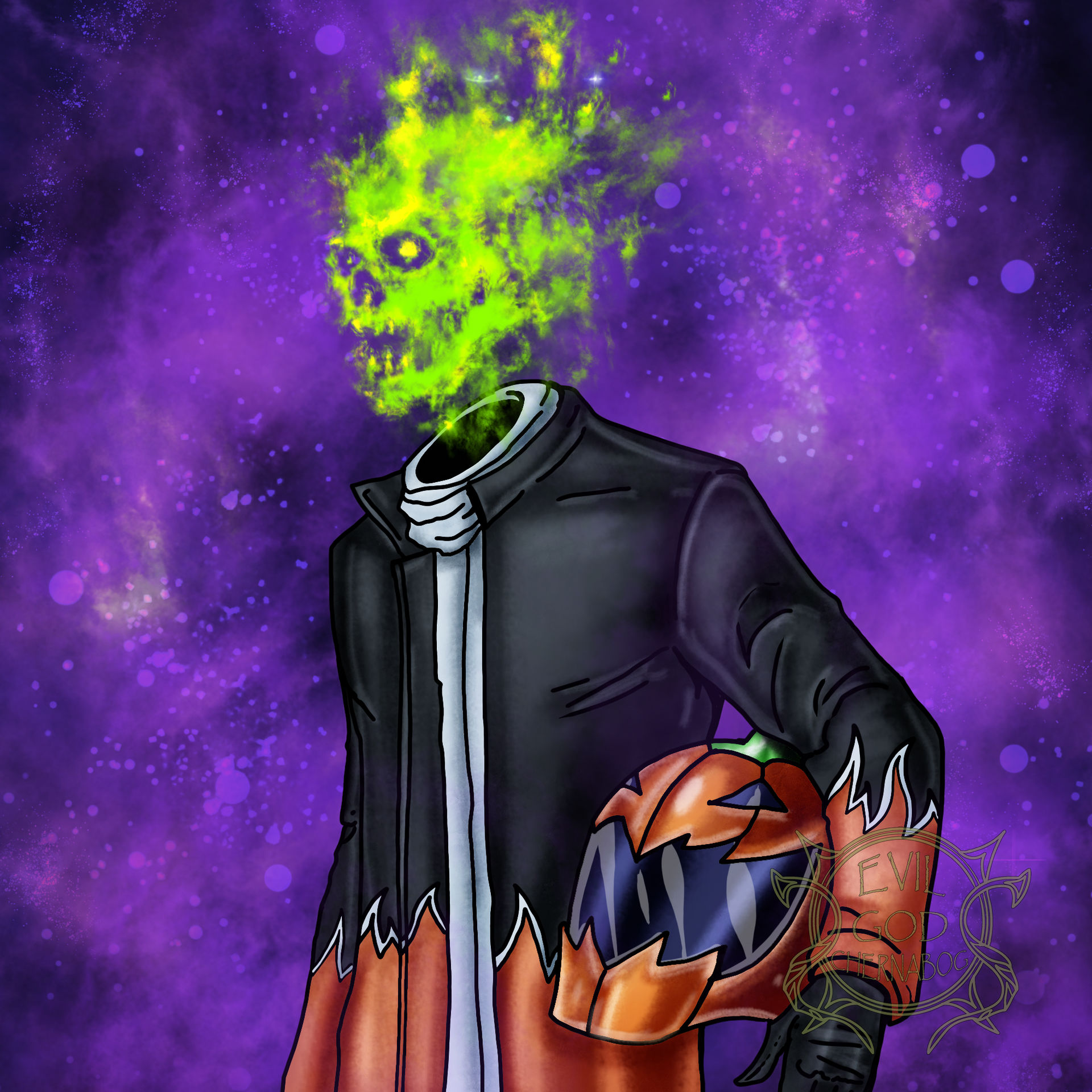 Mario Headless Rider Scaretober Request: Headless Rider by Evil-God-Chernabog on DeviantArt