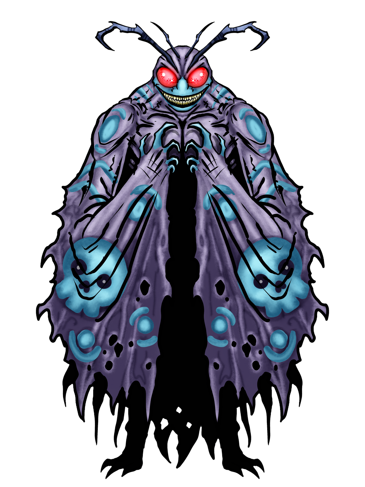 Indrid Cold (interdimensional being) by Evil-God-Chernabog on DeviantArt