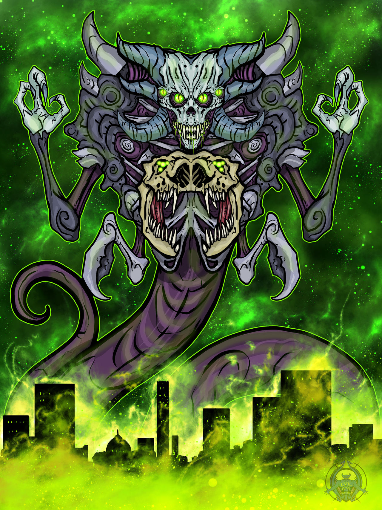 Slithering Death Vasukan The Slithering Death by Evil-God-Chernabog on DeviantArt