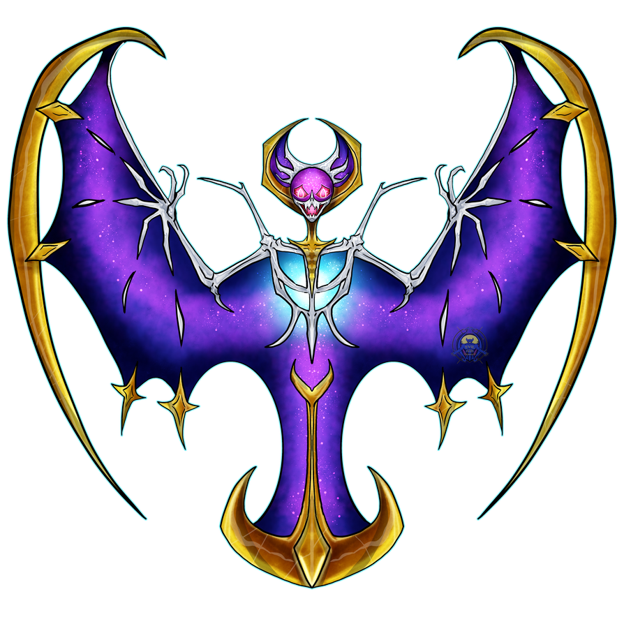 Lunala: pokemon by SHIN-CHERNABOG on DeviantArt