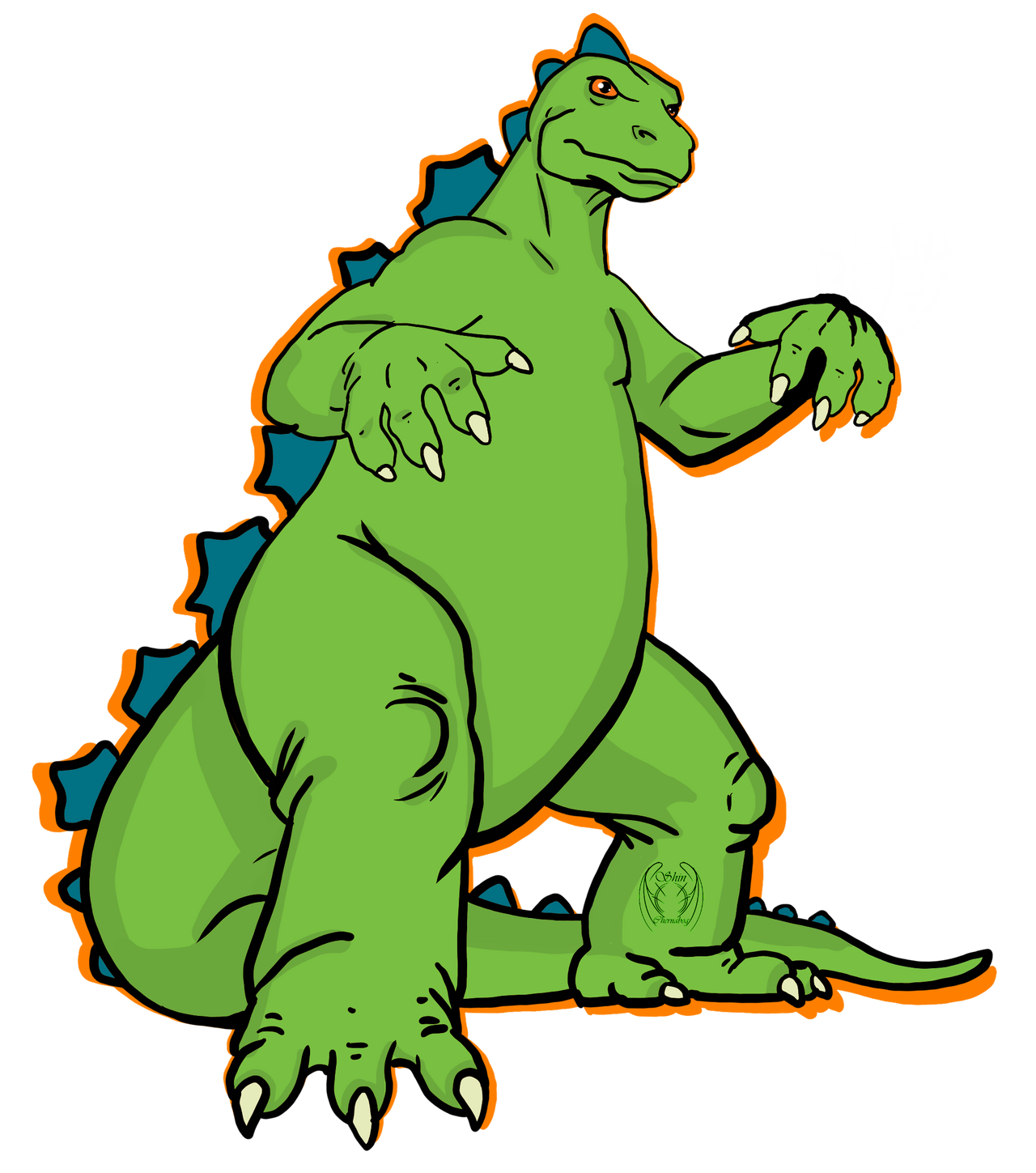 Cartoon Godzilla GODZILLA 1978 cartoon by SHIN-CHERNABOG on DeviantArt