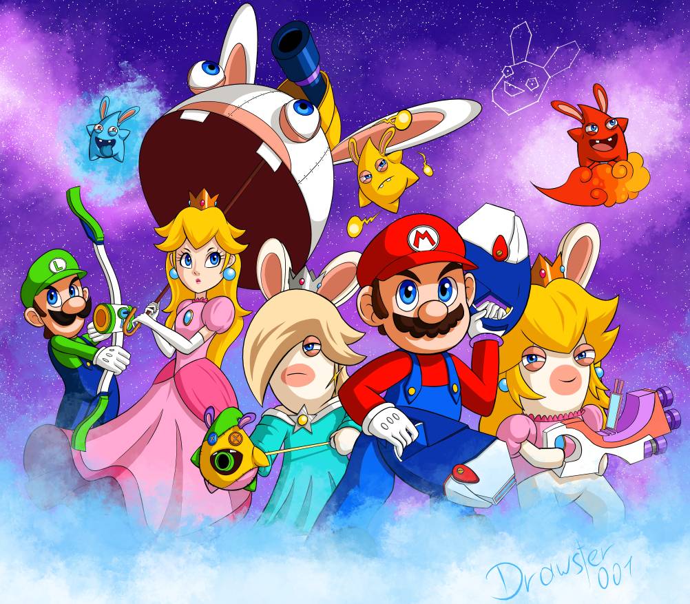 Mario + Rabbids Sparks of Hope by drawster001 on DeviantArt