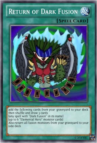 return of dark fusion Fan made card by missjumpcity on DeviantArt return of dark fusion Fan made card by missjumpcity on DeviantArt