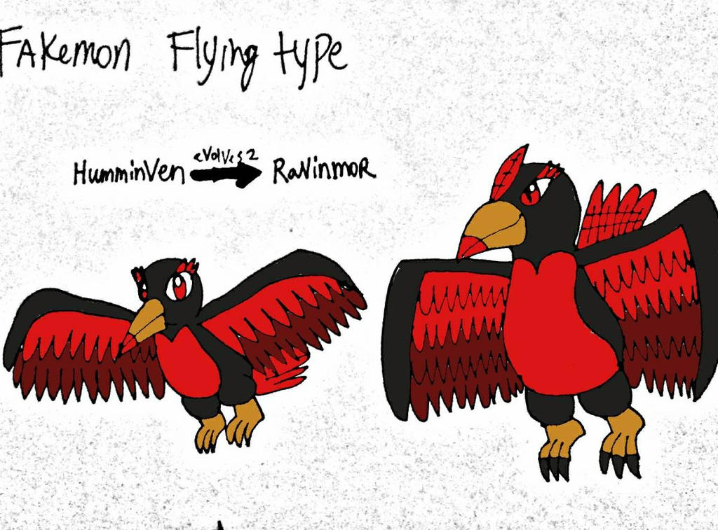 fakemon flying type by missjumpcity on DeviantArt