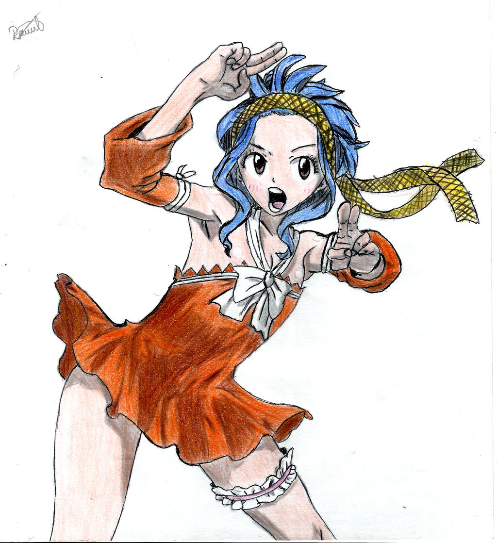Solid Script - Levy Mcgarden (2) Colouring by danymateo777 on DeviantArt