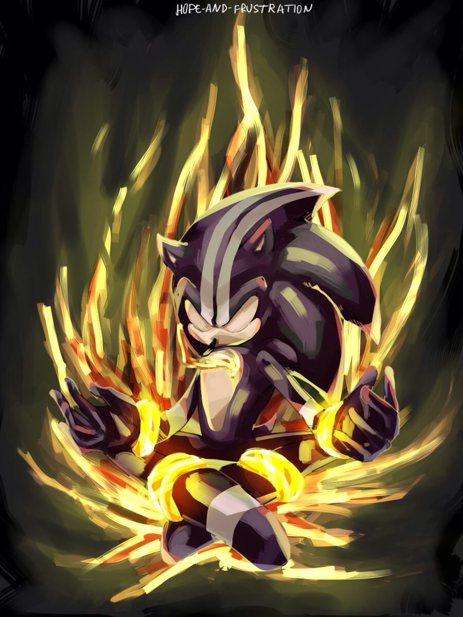 Darkspine Sonic by Smores_the_Bat -- Fur Affinity [dot] net