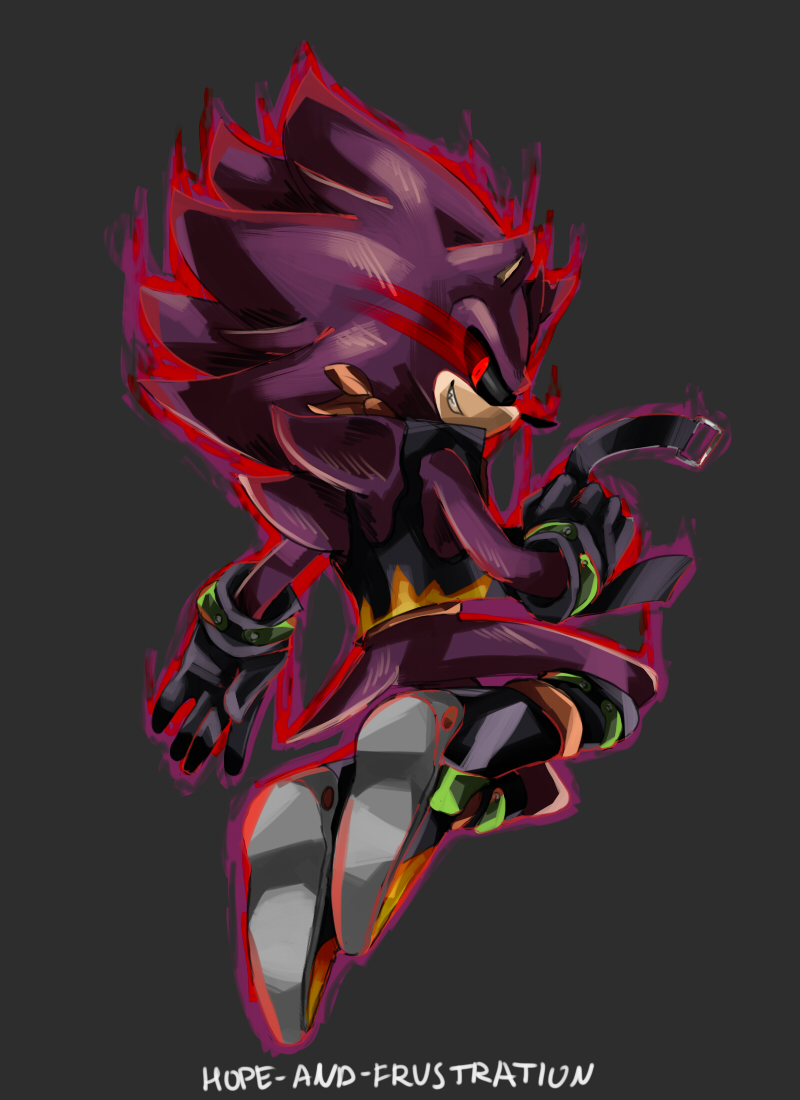 Darkspine Sonic by Hope-And-Frustration