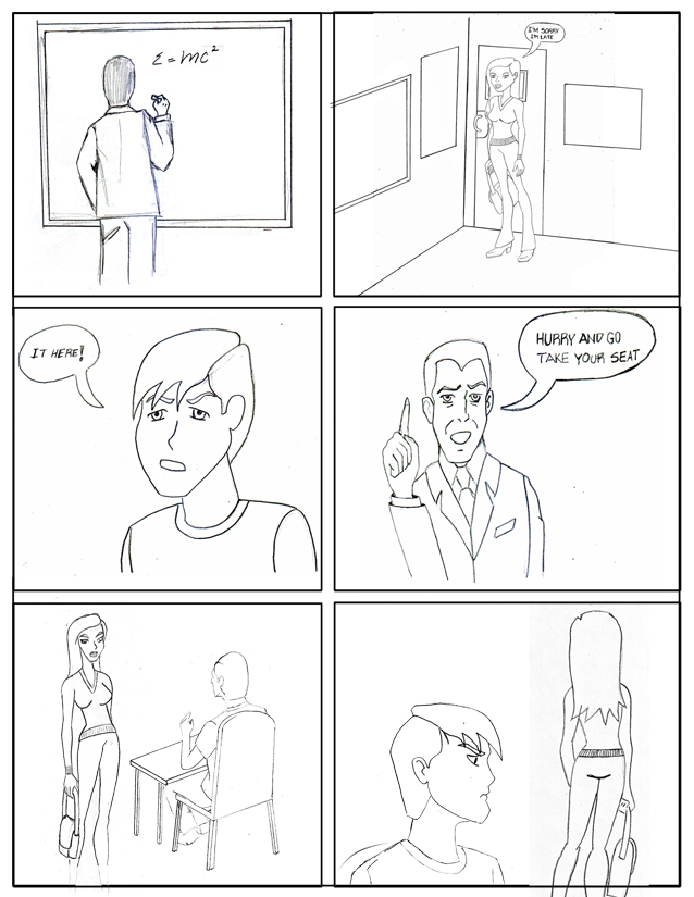 Storyboard sample by jeanblansa on DeviantArt Storyboard sample by jeanblansa on DeviantArt