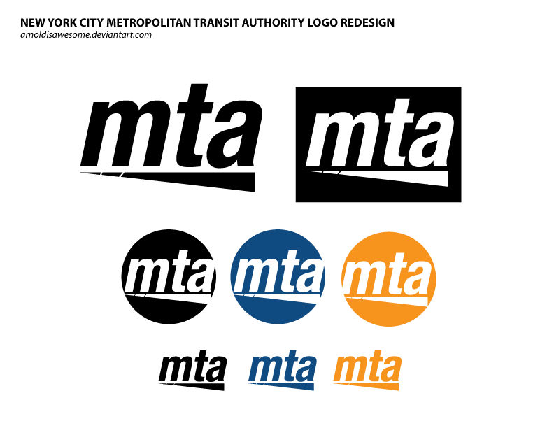 Mta Text MTA Logo Redesign by arnoldisawesome on DeviantArt
